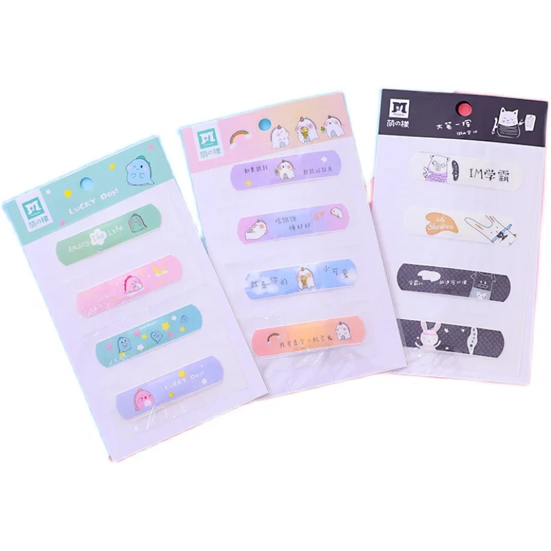 Tiritas Low-allergic cartoon plaster for kids with Panda printing finger plaster wound dressing latex-free Sterile band aids