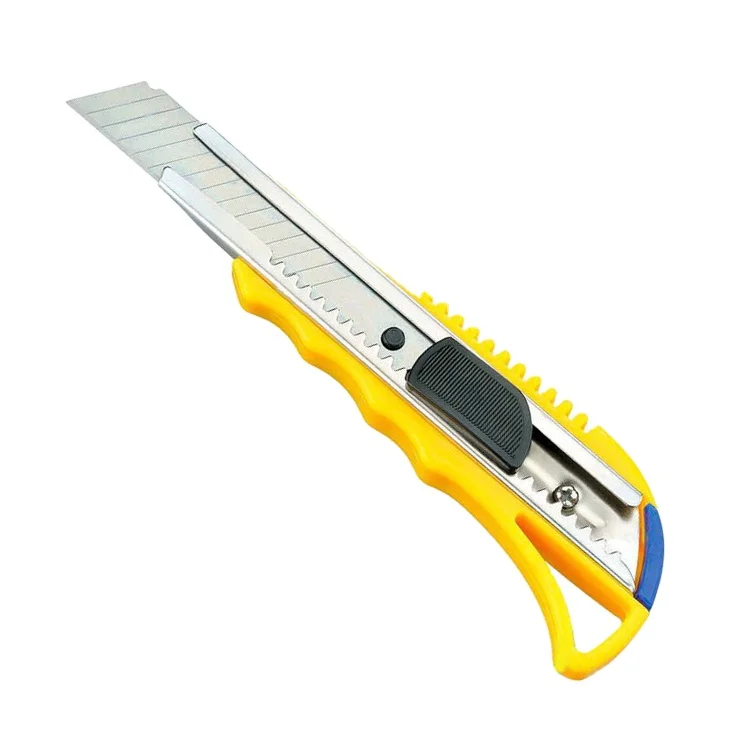 Art Knife, 18mm, Snap-off Blade Plastic Safety hang hole design Utility Knife for Paper or Office, Home, Arts,
