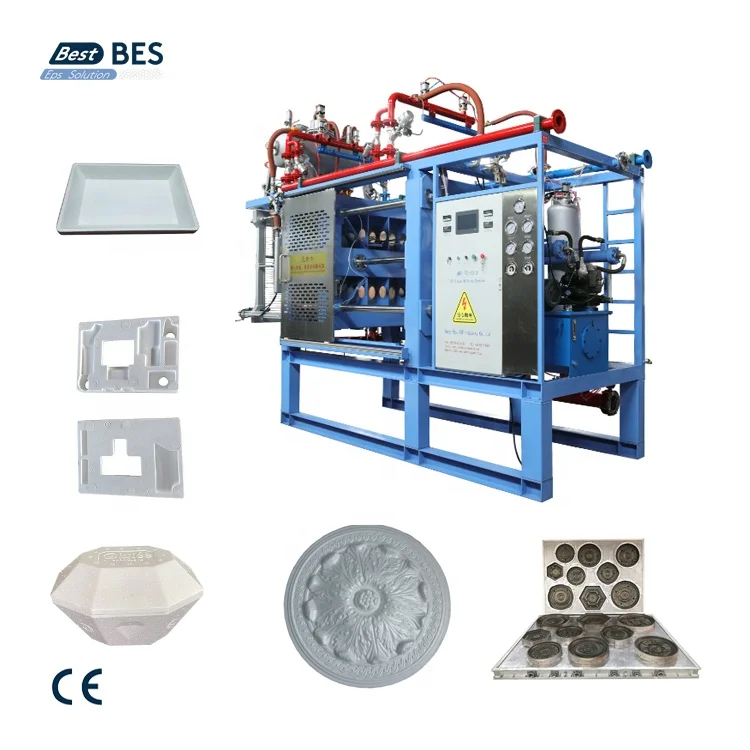 Automatic EPS Expanded Polystyrene Making Machine for Package Blood Test Tube Construction Waffle Cornice Production Line