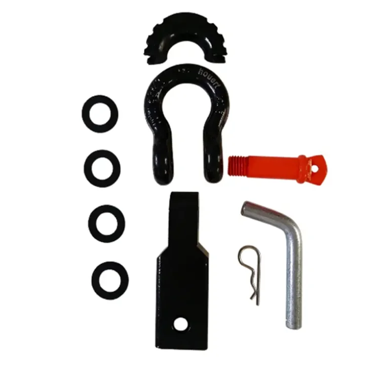 Factory Custom Trailer Ring 30,000 lbs Heavy Duty Synthetic Winch Tow Rope with Tow Hook 3/4 D Ring