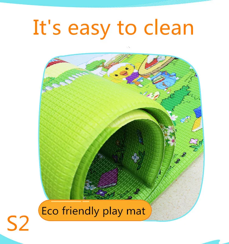 1pcs Customized Educational Foam Floor Mats Gym Non-slip Foam Play Mat