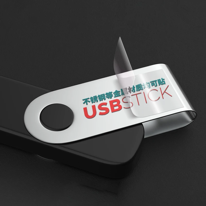 Custom Printed Waterproof Vinyl Stickers 3D DTF Embossed Logo UV Transfer Permanent Adhesive for Craft Packaging Labels