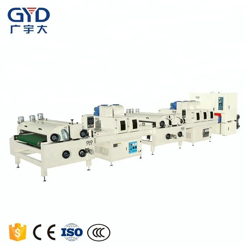 Automatic Uv Spray Coating Machine Cnc Painting Line Machine Plastic Coating Machine With Conveyor