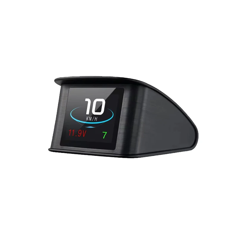 Universal OBD2 Scanner BrakeTest Tool with HUD Head-up Meter Gauge Multi-Function HUD-P10 Displays RPM Voltage Water Temperature