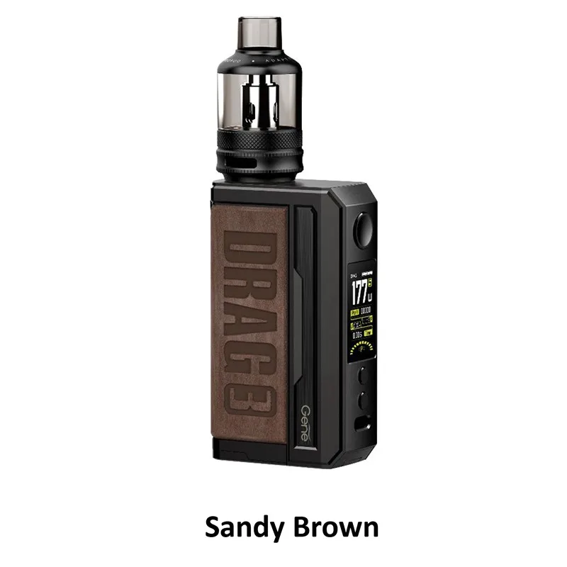Best Price Drag 3 177W TC Kit Power By 18650 Battery 510 thread Box Mod Original