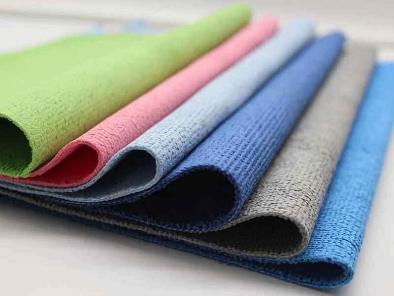 Eco-friendly Microfiber Cleaning Towel PU Coated Dish Cloth/fabric Kitchen and Cars Daily Household Necessities Sustainable