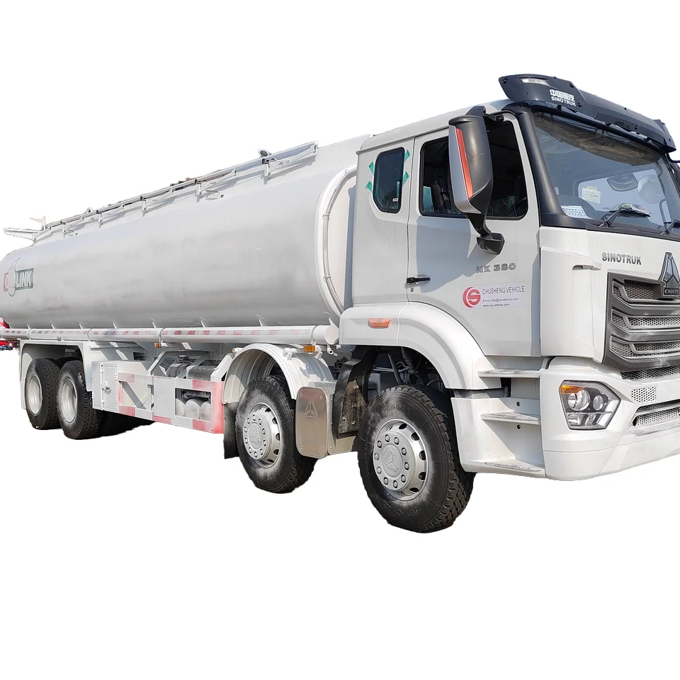 Heavy Duty Sinotruck HOWO 8X4 Diesel Tank Oil Fuel Transport Fuel Delivery Tanker Truck