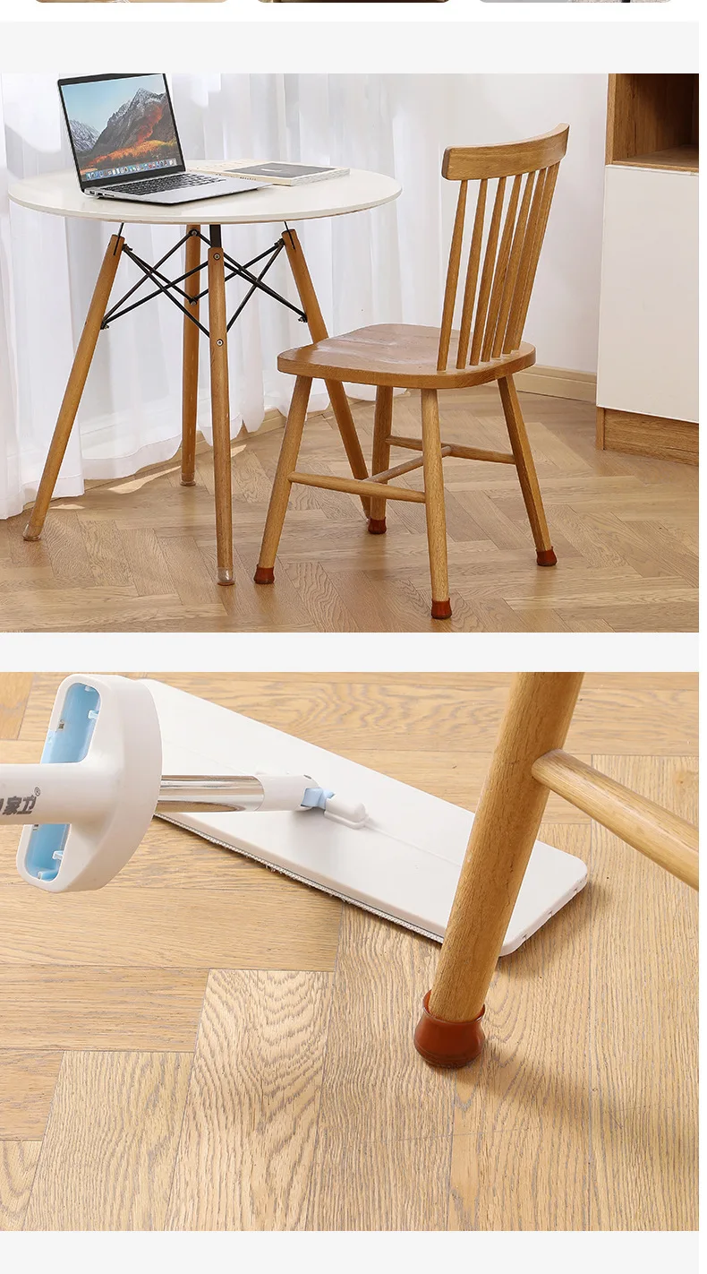 2022 Amazon Hot Non Slip Chairs Feet Table Covers Protectors Table Foot Pad Silicone Furniture Leg Covers For Wood Floors