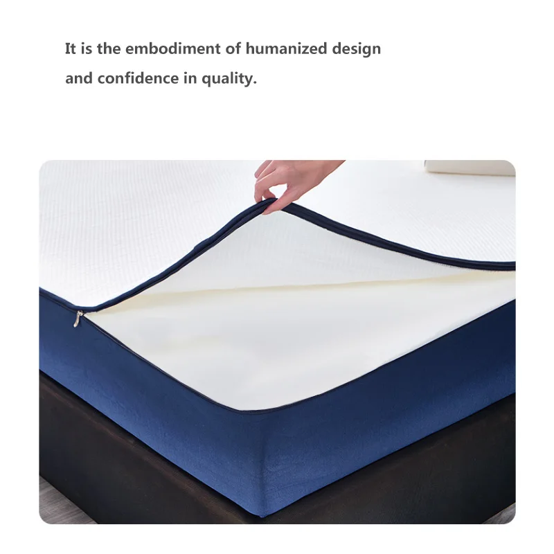 MF2 King Queen Size Latex Memory Foam Mattress Bed Hotel Kid High Density Foam Compressed Mattresses