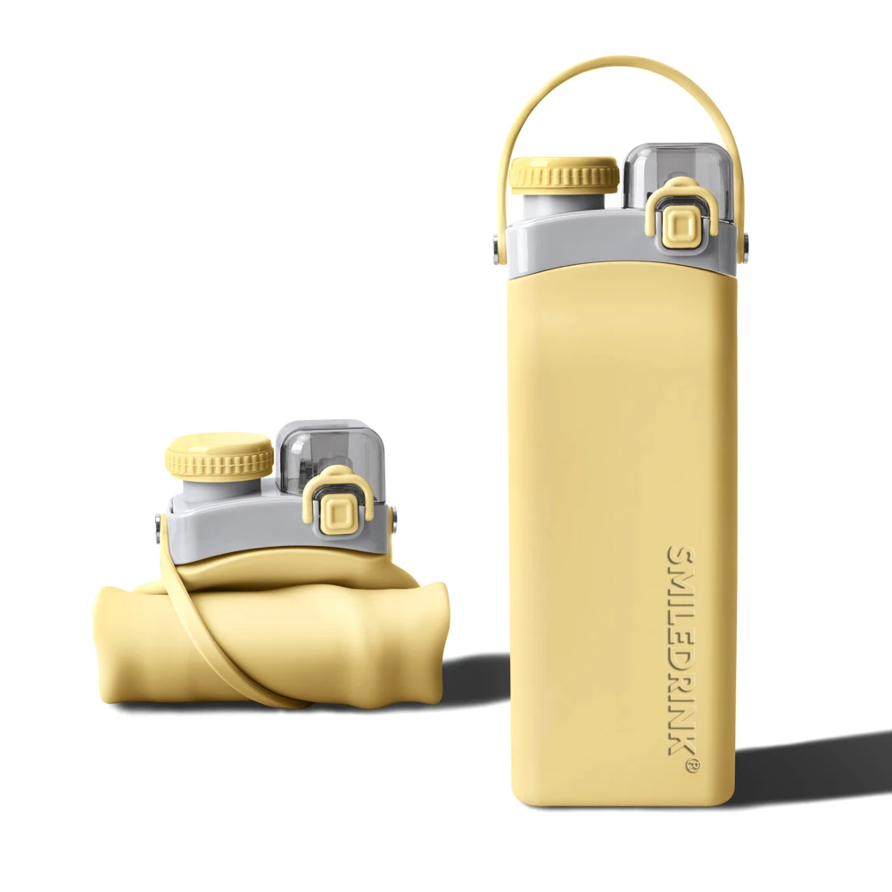 Free Sample  Eco Friendly Reusable Straw Cups for Kids with Silicone Lids and Sleeves Silicone Kids Cups