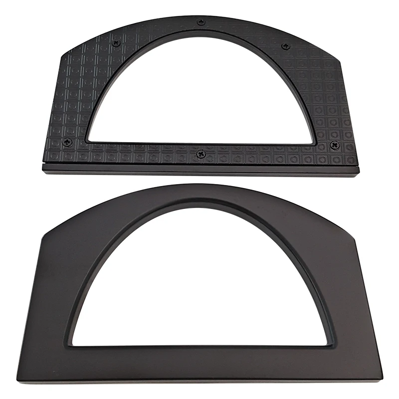 Wholesale Metal Handbag Handle Rainbow Metal Bag Handle Big D Ring Bag Accessories