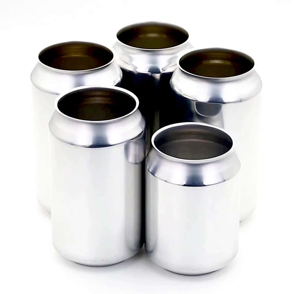 Blank Stubby 250ML Aluminum Cans For Soda Water Beer Juice Energy Drinks