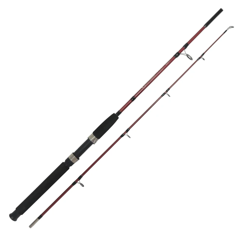 wholesale solid fiberglass spinning rod 5ft 6ft 7ft 2 section action medium fishing rod