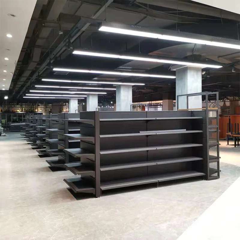 Customized/Customizable Multi Styles Grocery Store Display Racks Boutique Retail Display Racks  Factory Export Wholesale