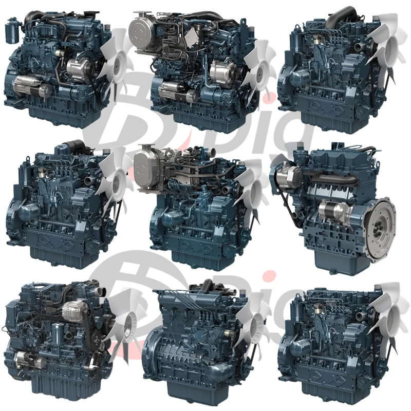 D1005 Engine Assy 1J908-34000 Diesel Engine For Kubota