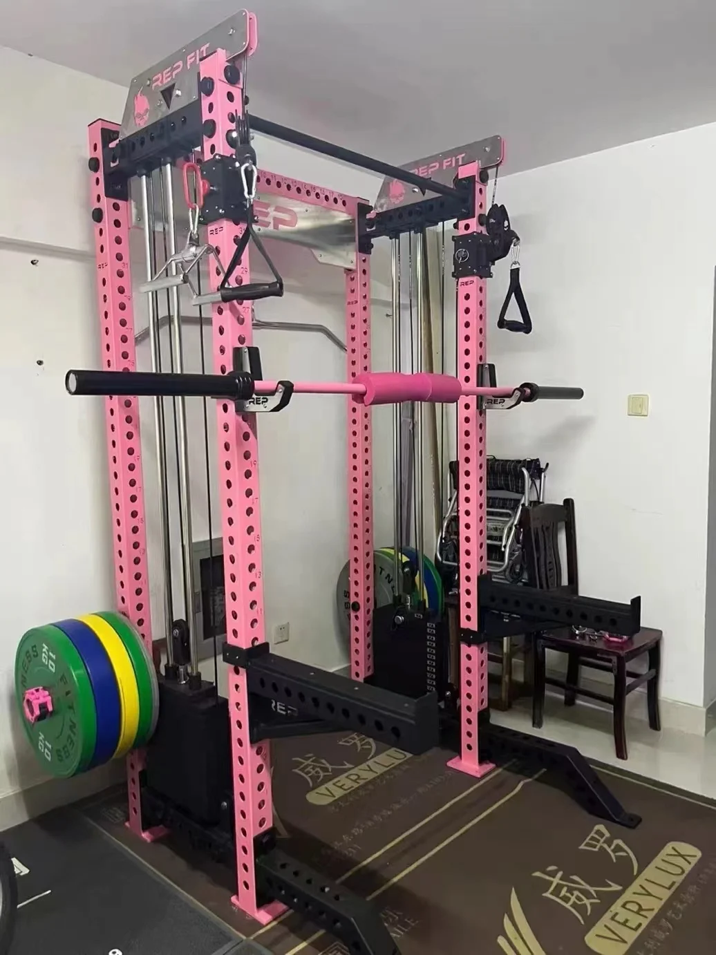 New Style Gym Multi Functional Trainer Squat Rack/ Cable Crossover /power Rack