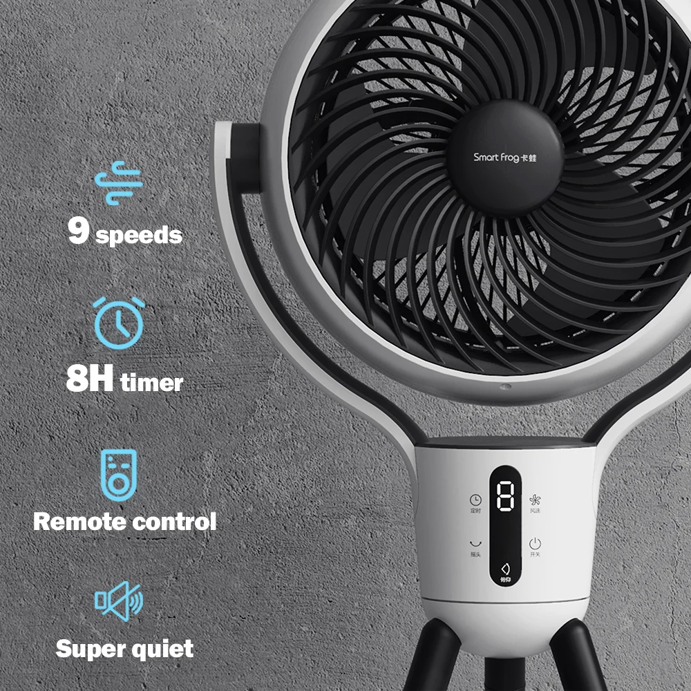Kawa electric mute black turboforce room air circulator fan