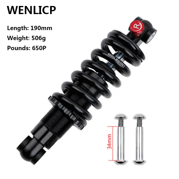 2021 год, задний амортизатор мотоцикла для WENLICP, амортизатор для внедорожника, горного автомобиля, электрического скутера