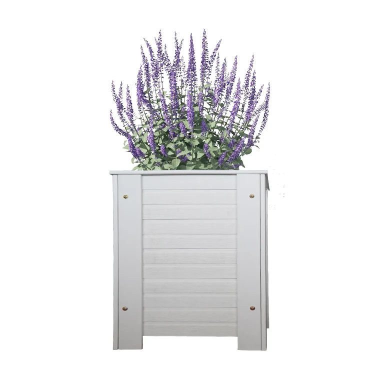 Charming Plastic Foaming Pvc Garden Planter Box Raised Garden Bed