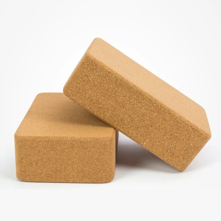 Custom Organic Yoga Block Cork Eco Friendly Cork Yoga Blocks