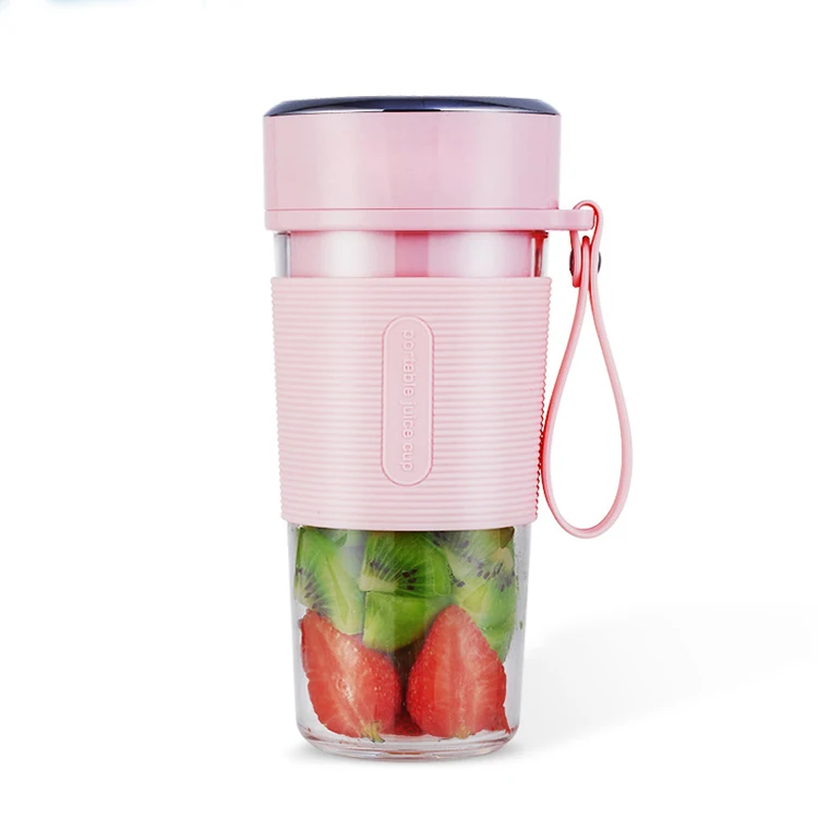 300ml Custom Juice Cup Electric Portable Cup USB Charging Automatic Mixing Fruit Juicer Stainless Steel Vacuum Juice Bottle/Cup