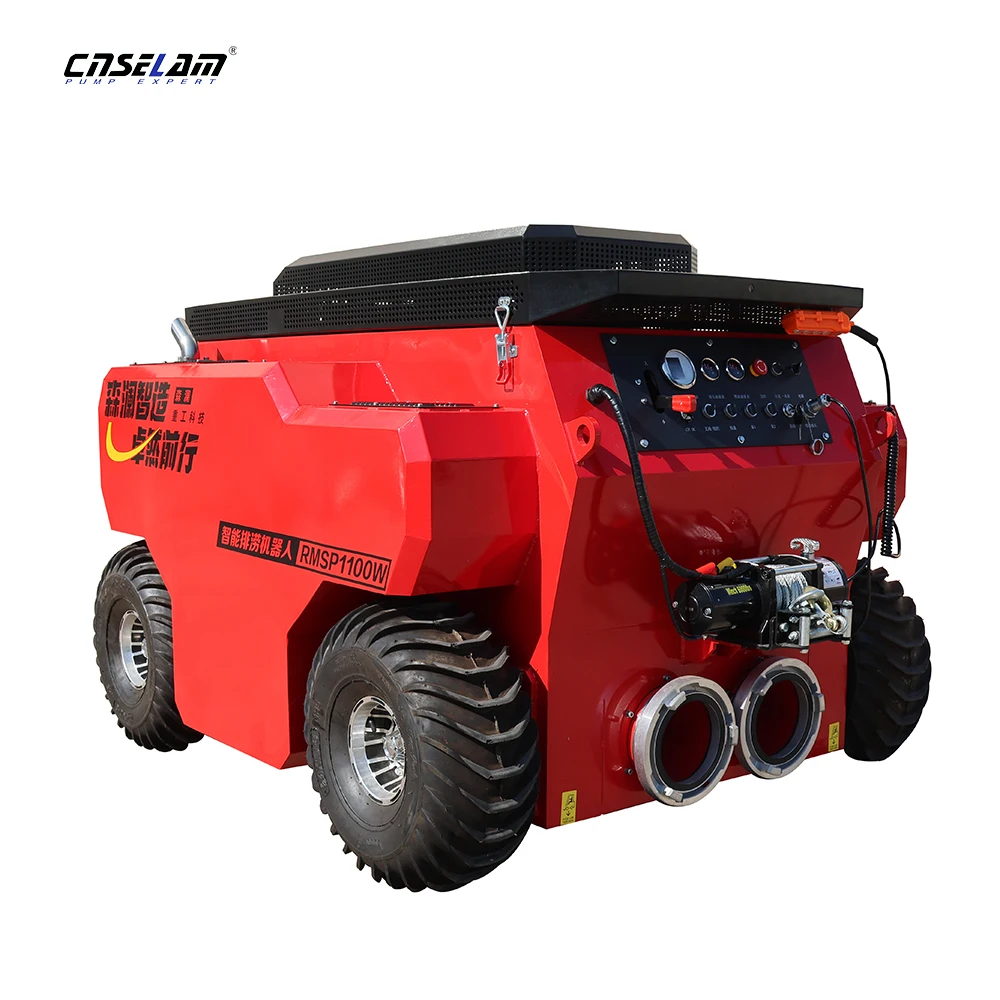 Long distance transmission intelligent amphibious Wheeled drainage equipment WiFi direct connection
