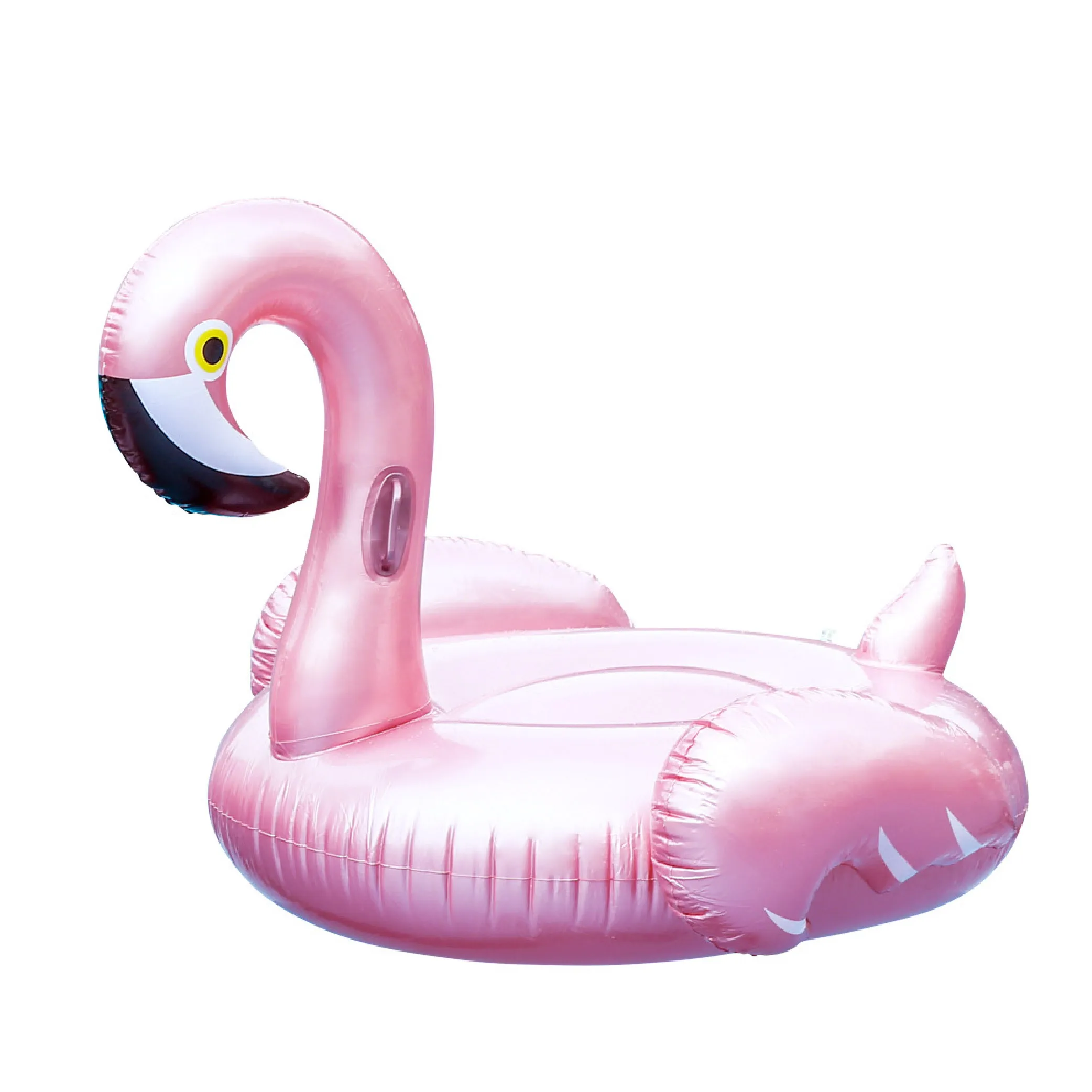Top Quality Custom Great White Inflatable Ride-on Plastic Water Floating Toys Adult Swimming Pool Float