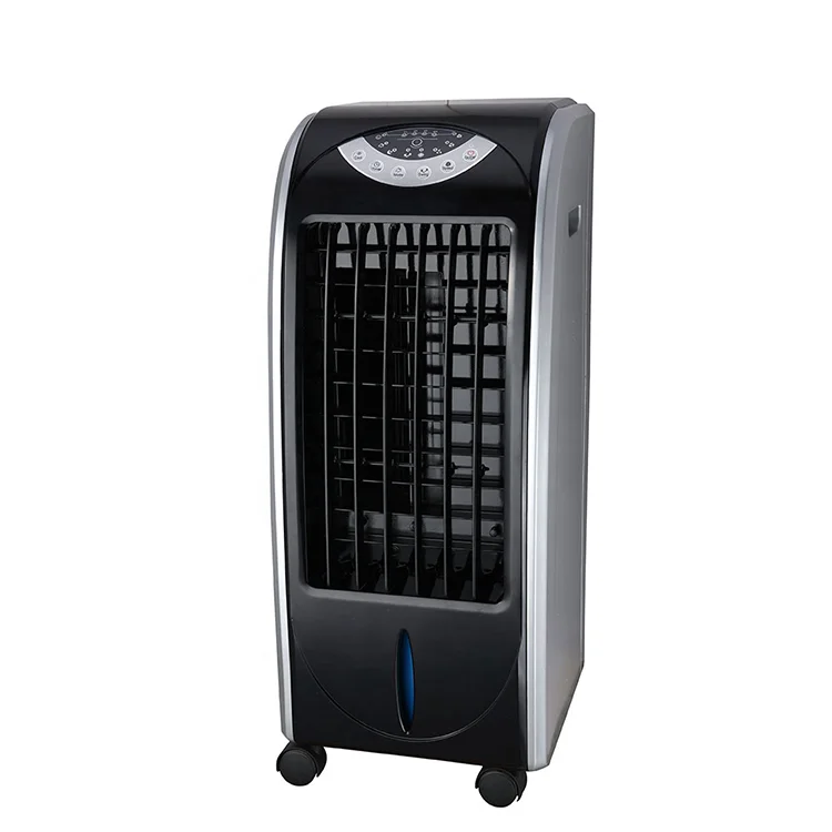 12V DC evaporative  air cooler tower fan with remote control