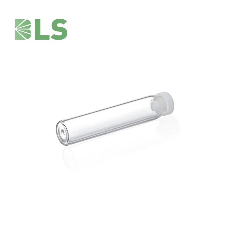 Glass sample vial 1ml/2ml/3ml/4ml perfume tester glass bottle with plastic plug