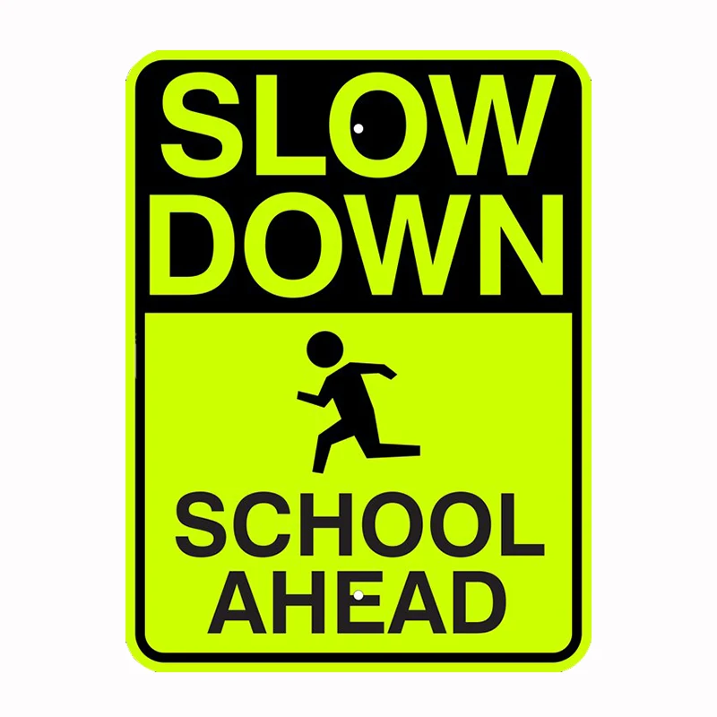 Rectangle/Round/Oval/Triangle Board Engineering Grade Acrylic Reflective Sheeting Traffic Safety Sign For Warning Safety