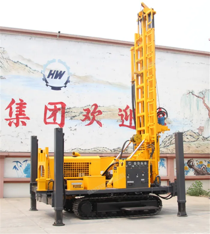 HENGWANG HQZ260 pneumatic drilling rig water well drilling rig