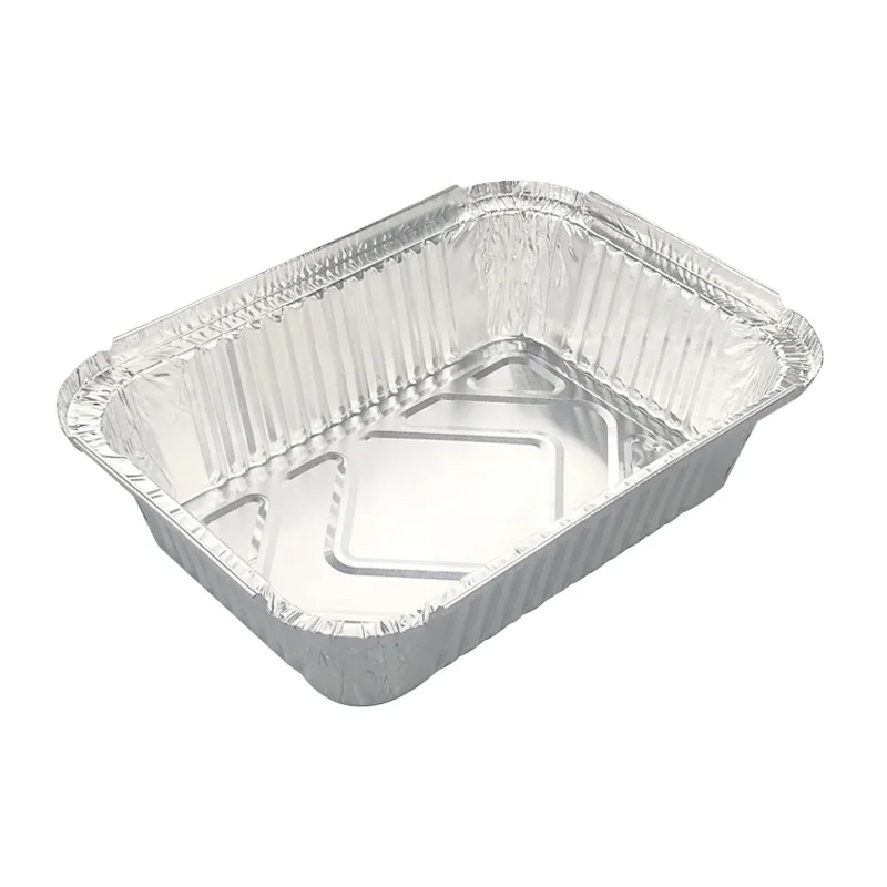Heavy Duty 18 X 13 Inch Rectangular Aluminum Foil Roasting Turkey Pan Aluminium Containers
