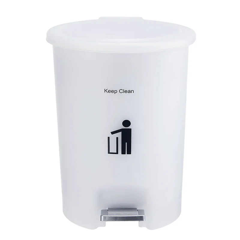 Foot pedal waste bin hotel trash can waste bin for kitchen office rubbish bin waste dustbin