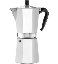 Amazon Hot 3-CupAluminum Moka Stovetop Portable Coffee Maker
