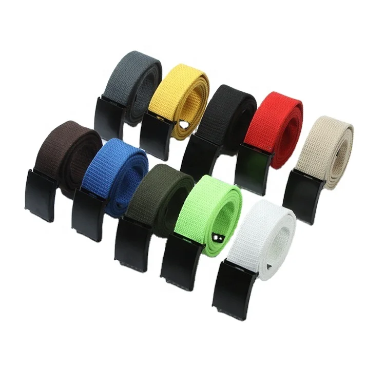 Custom High Quality Strap Automatic Buckle Nylon Belt Male Tactical Waist Belt Men Canvas Fabric Belts
