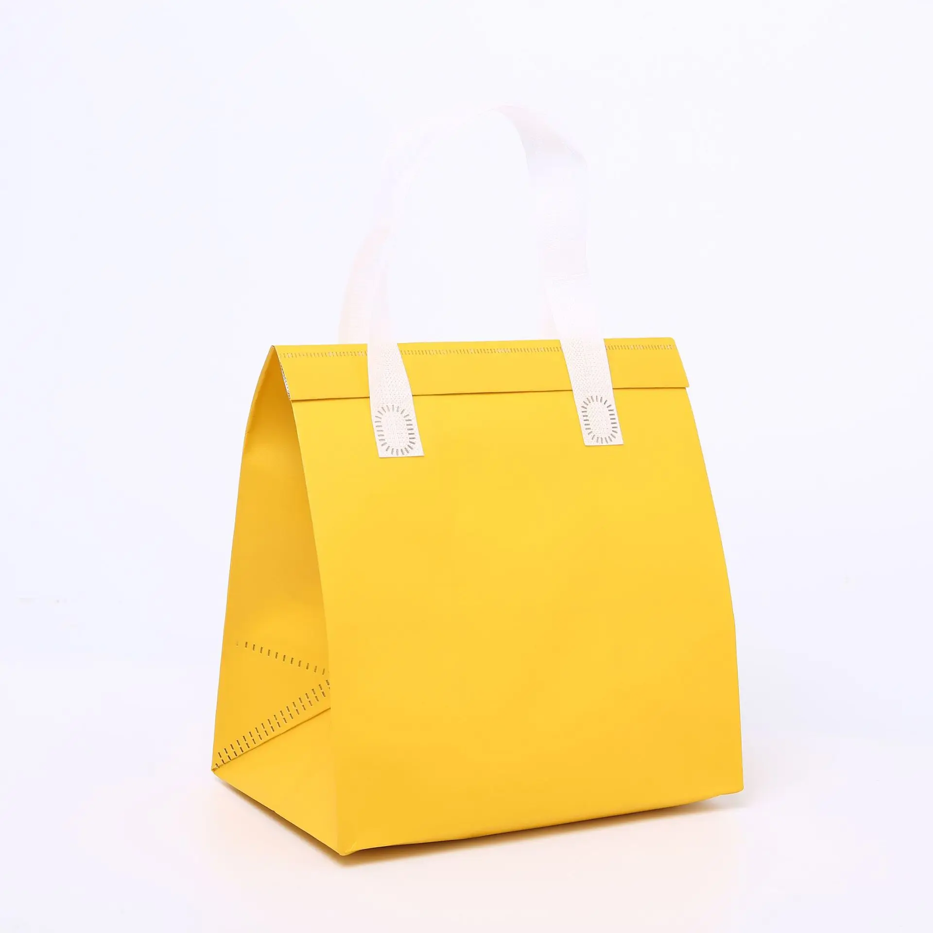 Custom Logo Promotional Reusable Thermal Insulation Bag Non Woven Insulated Lunch Cooler Bag