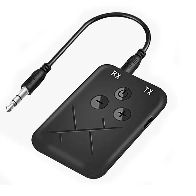 2 In 1 Wireless Audio Receiver Transmitter 3.5mm Blue tooth 5.0 Audio Receiver Transmitter Adapter  for TV Car