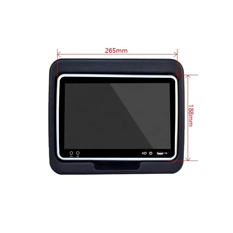 10.1 Inch Bus VOD System with AUX Audio WIFI Connectivity and Capacitive Touch Screen Universal Bus Entertainment System