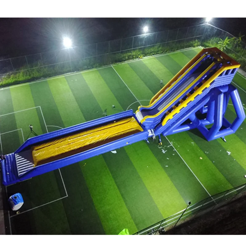 
outdoor commercial Inflatable Equipment with slide water park games for adults 