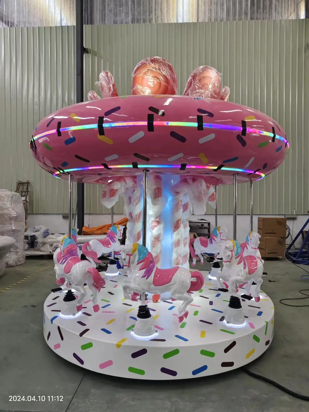 Popular Design Fairground Merry Go Round Amusement Park Equipment Dream Carousel For Sale