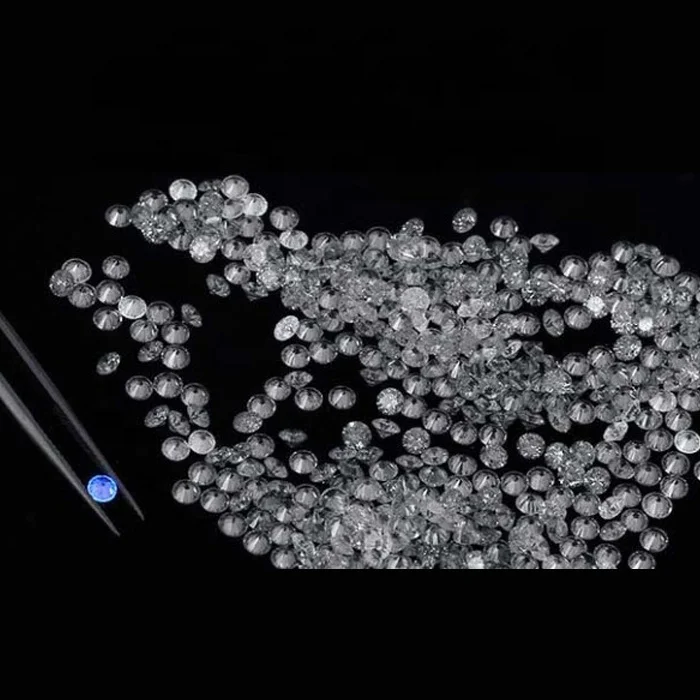 Loose Diamond Stone Lab DEFG Color VS Clarity 1-6.5 mm Jewelry Bag White Party Good Cut Carat Weight