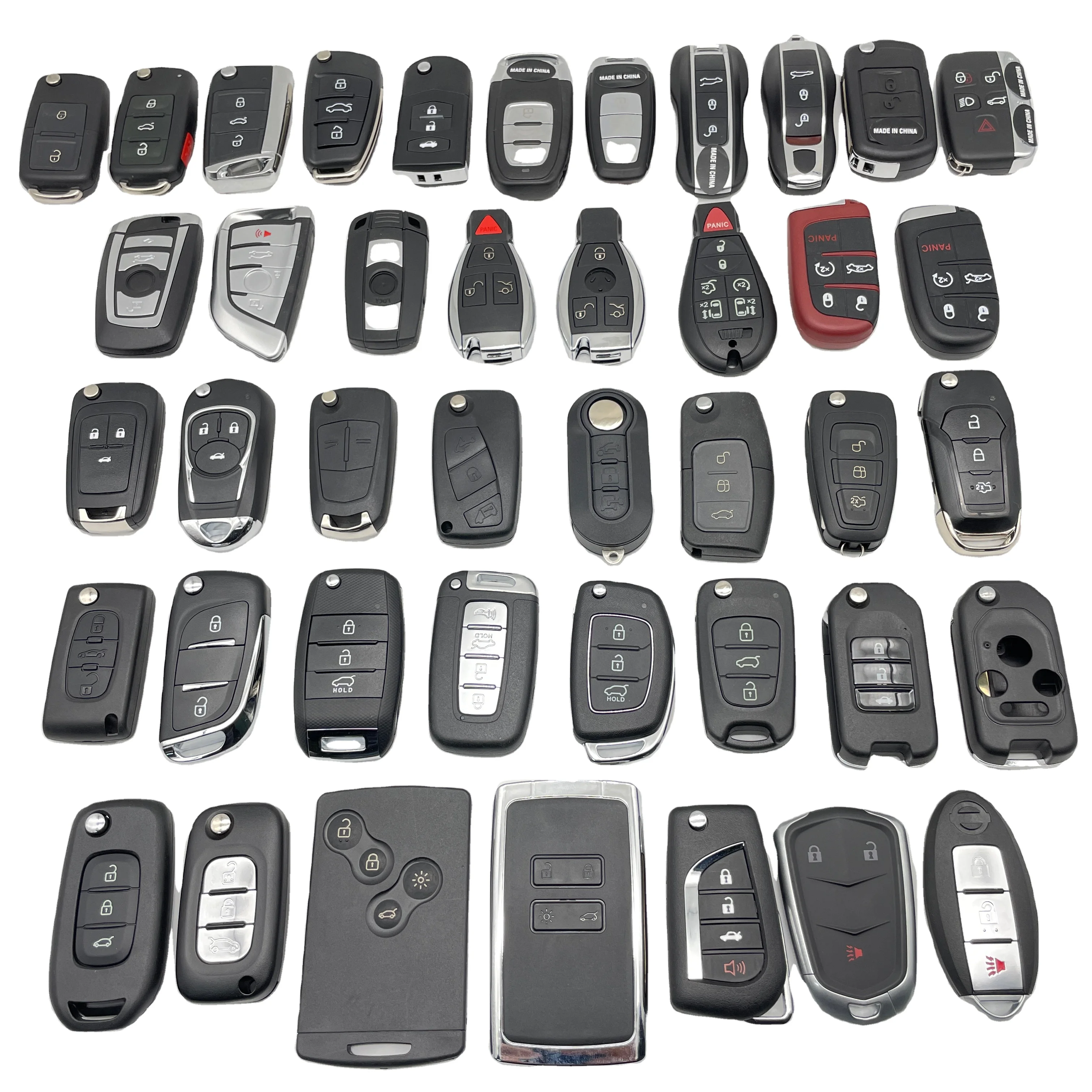 Auto Car automobile Vehicle Flip Remote Key Blank Shell Case Cover Housing with Blade