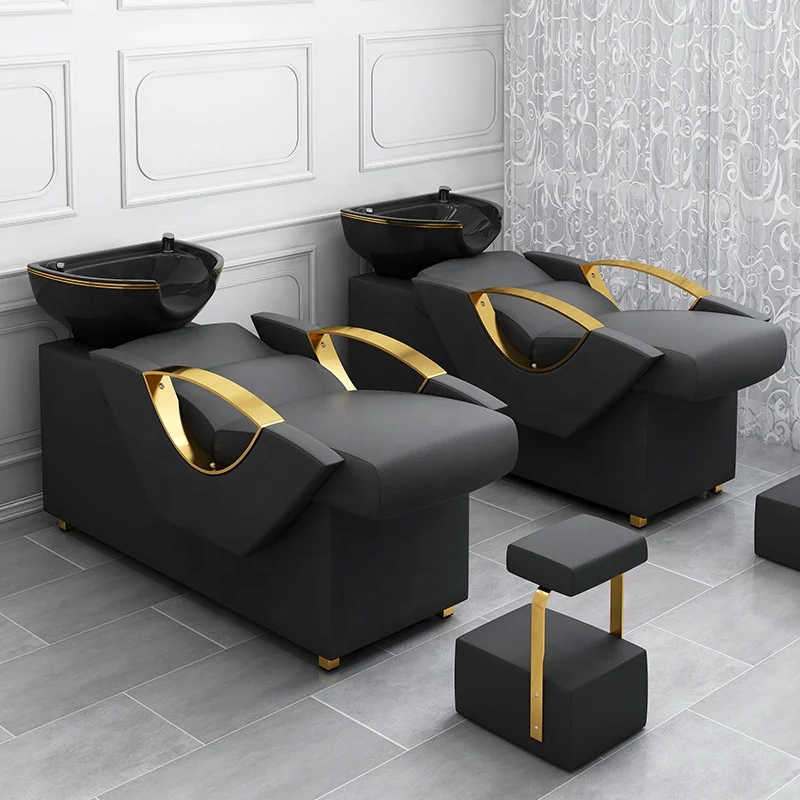 Factory direct sales washing chair barber shop hair salon special shampoo bed