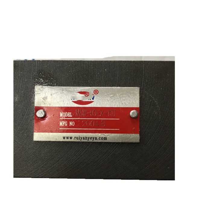 Brand New  and Unopened sandwich plate valve   MSW-03-X-10T for  R-U-Y-A-N-S