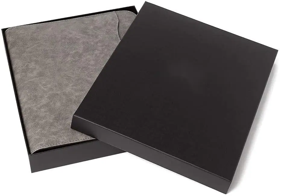 Hot-sale Office Supplies Products A4 Business Zipper Leather Portfolio Document File Organizer Folder