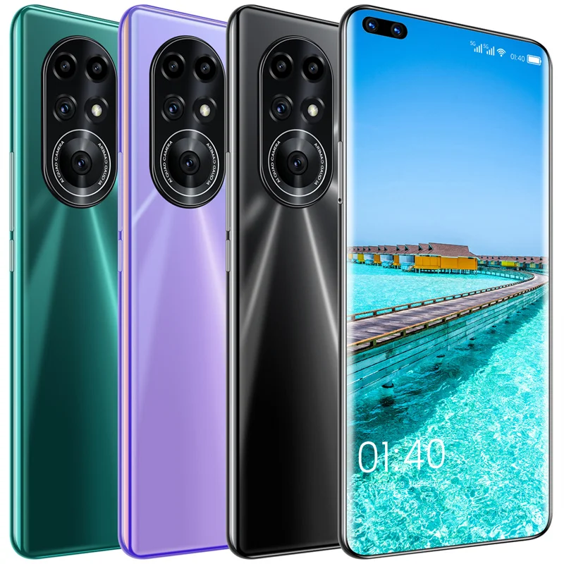 2022 Novo8 Pro Cellphone 7.3 Inch Big Screen RAM 16GB ROM 512GB 6800Mah Big Battery 5G Android Original Smart Mobile Phone