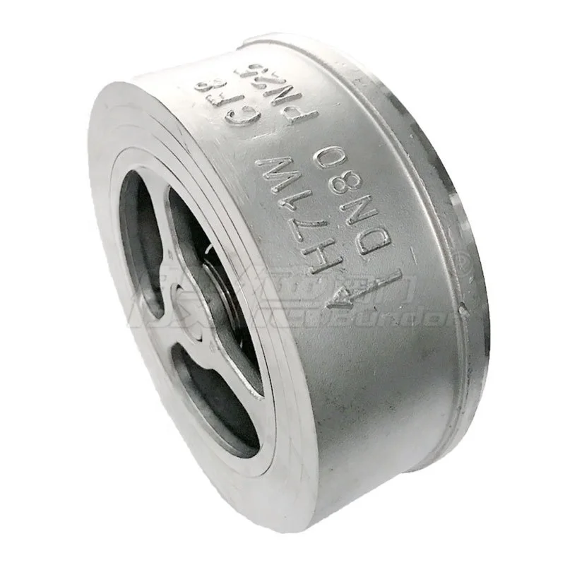 Wafer Type Check Valve 304 Stainless Steel Check Valce