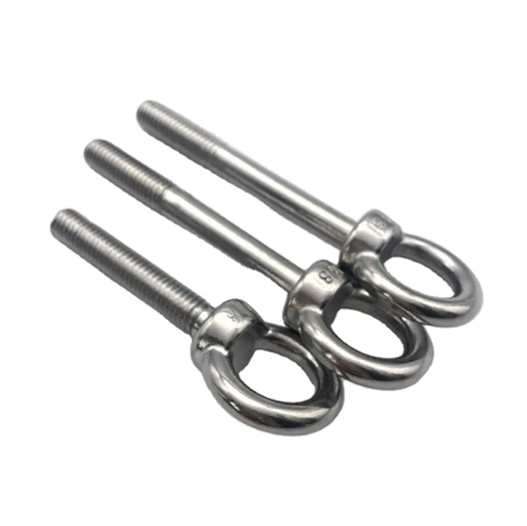 304 316 Stainless Steel Lifting Eye Bolt High Quality Eye Hook Screw