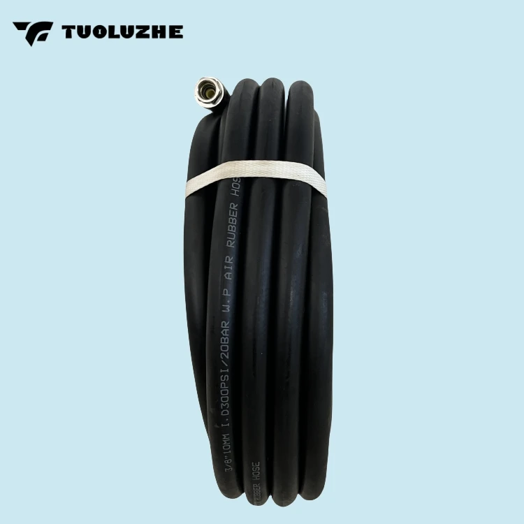 Low temperature and high pressure air gun barrel high pressure rubber hose