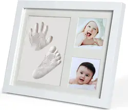 Impact Handprint Package Image Structure Package Clay for Newborn Infant Shower Present Computer Registry Baby Room Space Decor